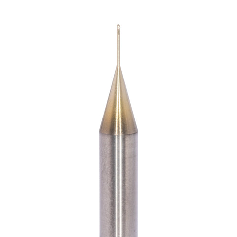 Zirconium nitride ball end mill for plastic Ø0.6 FS6 / Machine type IMES ICORE® 350i/650i
