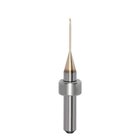Zirconium nitride ball end mill for plastic Ø1.0 FS15 / Machine type IMES ICORE® 350i/650i